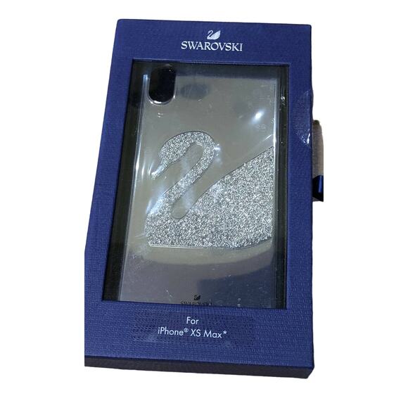 SWAROVSKI SWAN IPHONE XS MAX Case - Picture 1 of 9